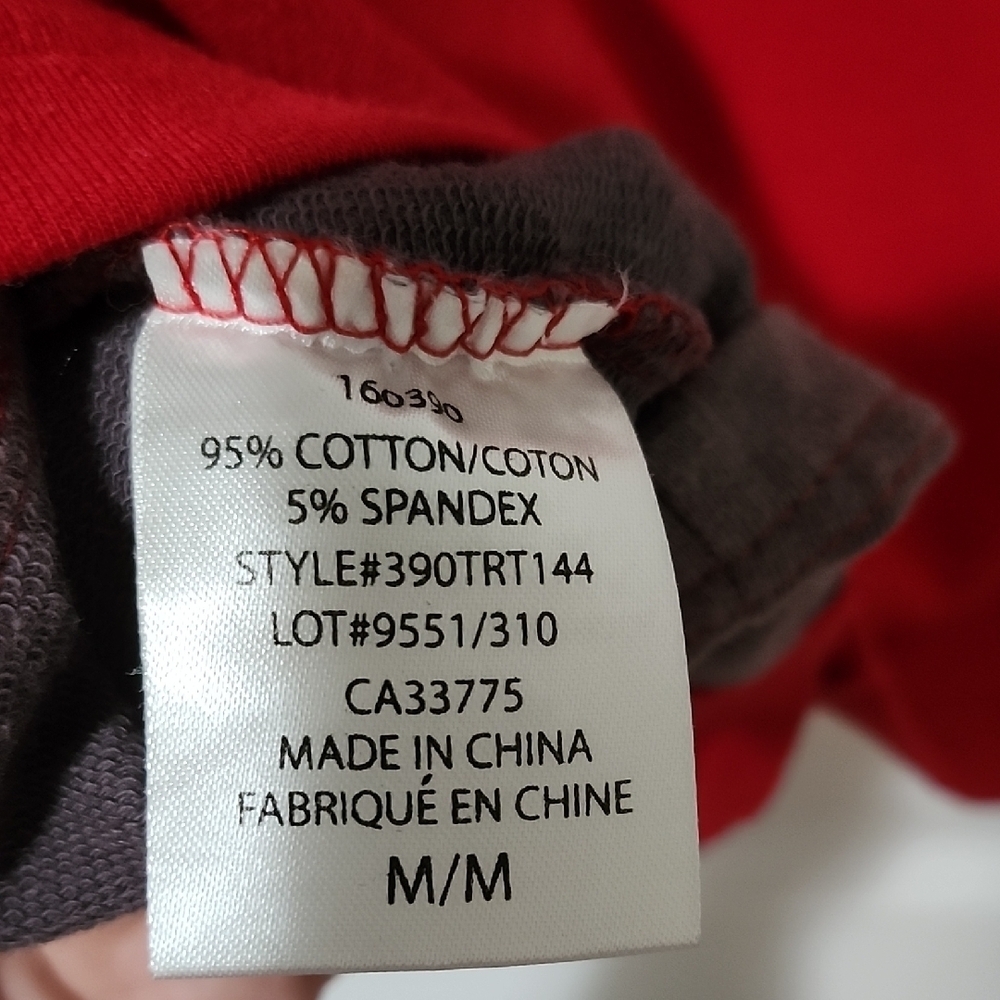 Roots Women's Vibrant Red and Charcoal Jacket - Picture 5 of 5